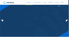 Desktop Screenshot of interklima.pl