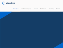 Tablet Screenshot of interklima.pl